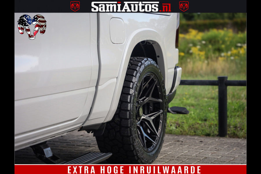 Dodge Ram 1500 1500 Limited Night High Output 540HP 706Nm | Massage + Full Option | De Meest Luxe en Volle Pick-Up in zijn Klasse | Comfortabele Dubbele Cabine met Royale 5 Zitplaatsen | BPM vrij | Nu Leverbaar uit Voorraad | Voorraad Nr 2352 - 7649
