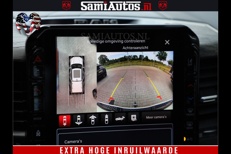 Dodge Ram 1500 1500 Limited Night High Output 540HP 706Nm | Massage + Full Option | De Meest Luxe en Volle Pick-Up in zijn Klasse | Comfortabele Dubbele Cabine met Royale 5 Zitplaatsen | BPM vrij | Nu Leverbaar uit Voorraad | Voorraad Nr 2352 - 7649