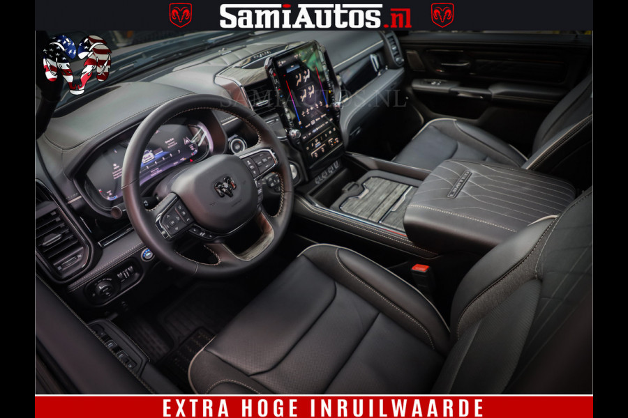 Dodge Ram 1500 1500 Limited Night High Output 540HP 706Nm | Massage + Full Option | De Meest Luxe en Volle Pick-Up in zijn Klasse | Comfortabele Dubbele Cabine met Royale 5 Zitplaatsen | BPM vrij | Nu Leverbaar uit Voorraad | Voorraad Nr 2352 - 7649