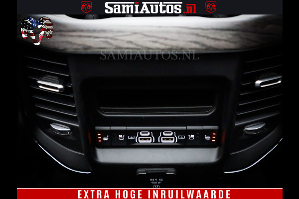 Dodge Ram 1500 Limited Night H.O 540HP 706Nm | Massage + Full Option | De Meest Luxe en Volle Pick-Up in zijn Klasse | Comfortabele Dubbele Cabine met Royale 5 Zitplaatsen | BPM vrij | Nu Leverbaar uit Voorraad | Voorraad Nr 2295 - 8559