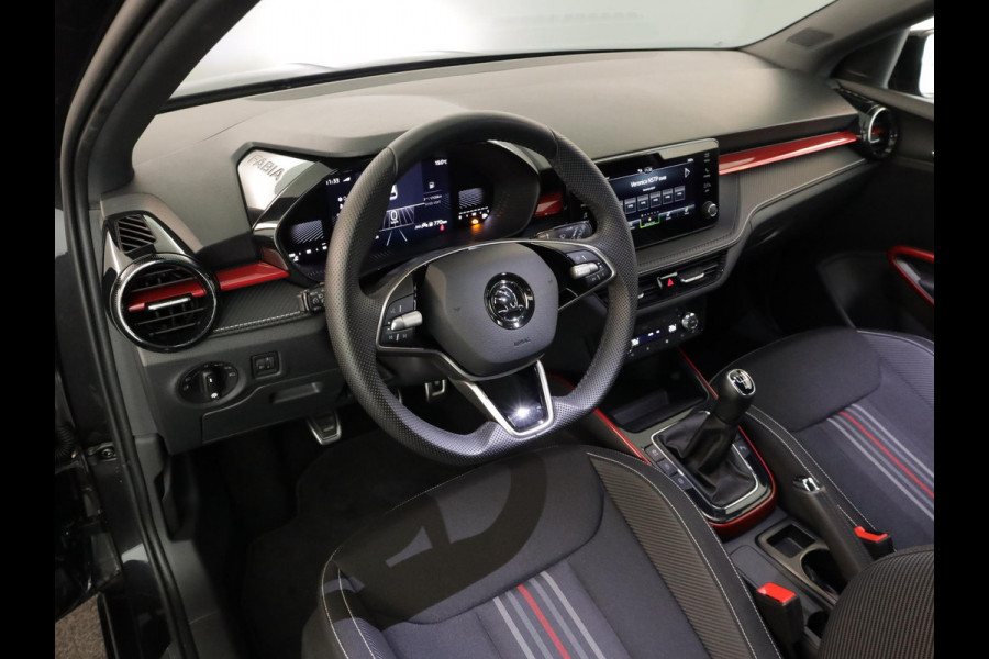 Škoda Fabia 1.0 TSI Monte Carlo 95 pk | Verlengde garantie | Navigatie via App | Parkeersensoren | Achteruitrijcamera | Apple Carplay/Android Auto | Stoelverwarming |
