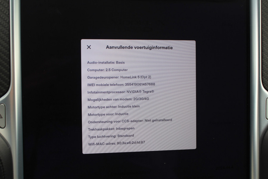 Tesla Model X 100D 6p. / SoH 89.8% / Autopilot / Trekhaak / Panoramadak / 20'' / Luxe Leder / Luchtvering