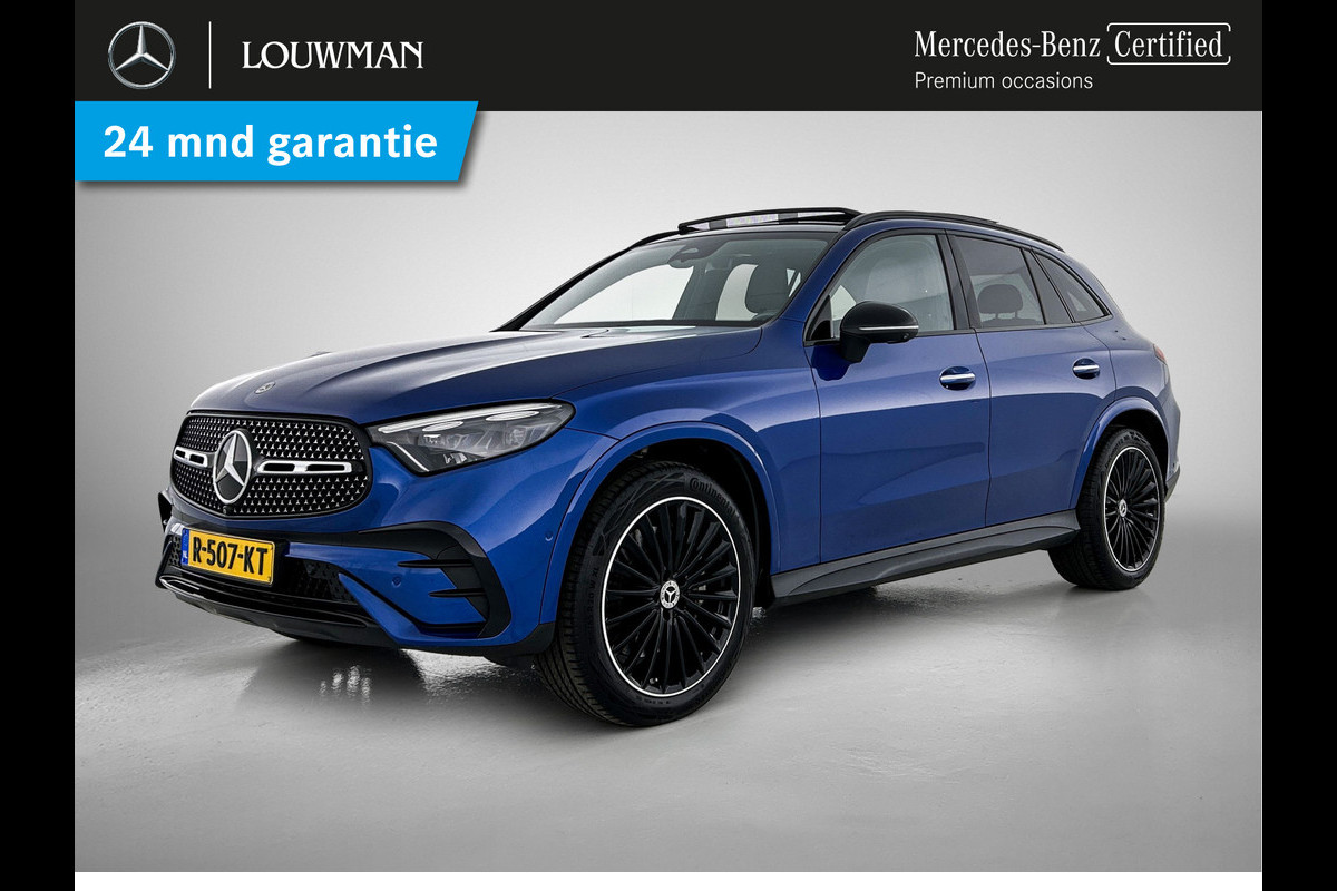 Mercedes-Benz GLC 200 4MATIC AMG Line Panoramadak | Multispaaks lichtmetalen velgen | Head-up | Trekhaak elct. wegklapb Inclusief 24 maanden MB Certified garantie voor Europa.