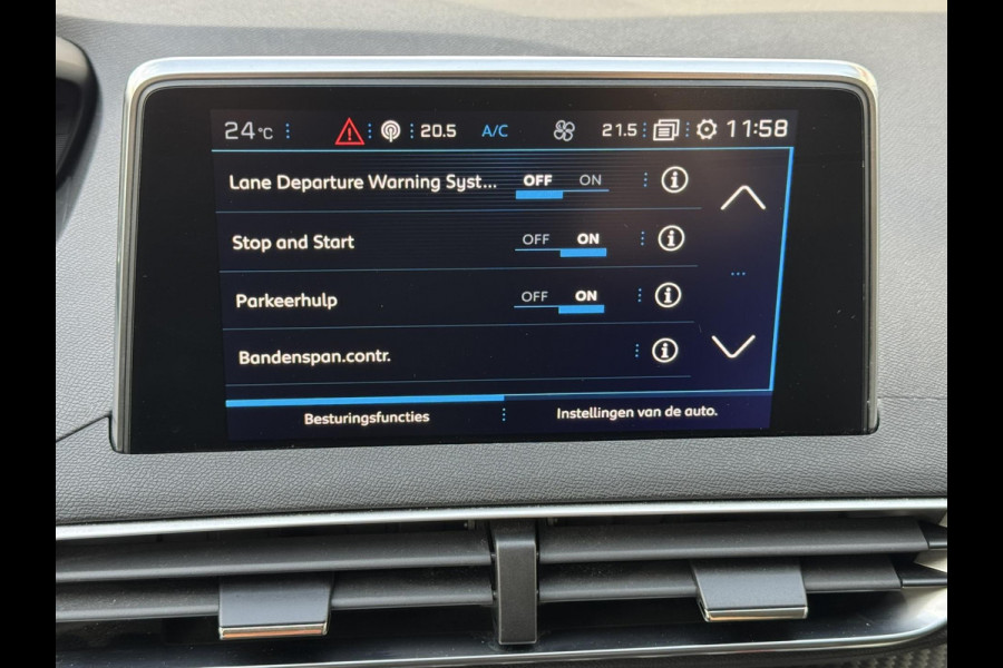 Peugeot 3008 1.2 PureTech AGC Allure Cruise control Climate control Keyless Navigatie Apple / Android Parkeersenoren voor/achter