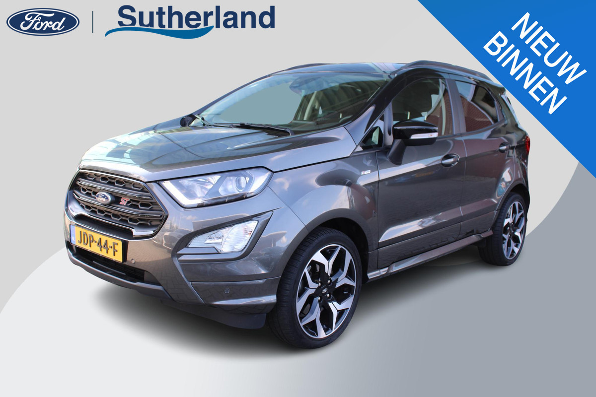 Ford EcoSport 1.0 EcoBoost 125 PK ST-Line | Camera | B&O Sound | BLIS | Navigatie | 18 INCH LMV | Winterpack | Climate Control | Cruise Control | Allseasonbanden