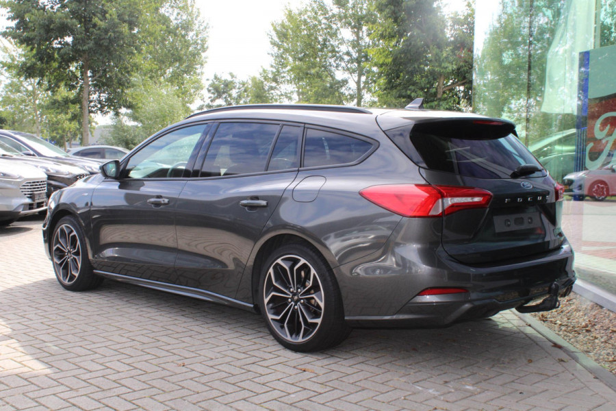 Ford FOCUS Wagon 1.5 EcoBoost ST Line X Business Automaat | Camera | B&O Sound | 18 INCH LMV | Half leder | Winterpack | Electrische Achterklep | Navigatie | Adaptieve Cruise Control | Privacy Glass