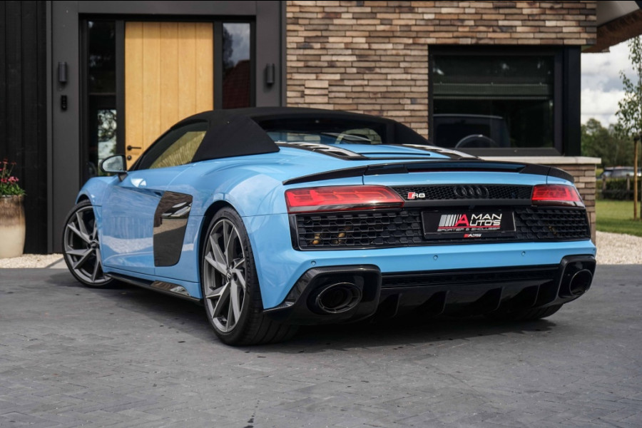 Audi R8 Spyder 5.2 V10 FSI Quattro Spyder Performance Carbon 620PK Exclu