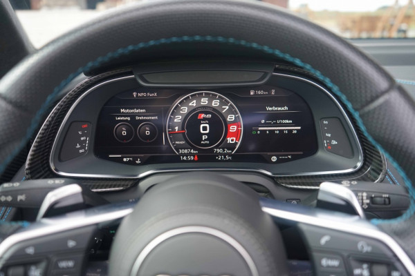 Audi R8 Spyder 5.2 V10 FSI Quattro Spyder Performance Carbon 620PK Exclu