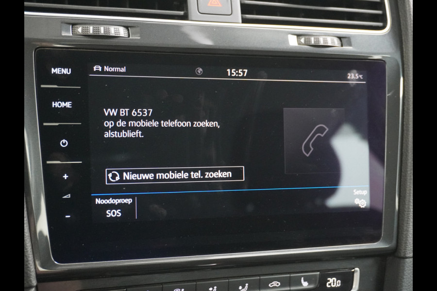 Volkswagen e-Golf AUT SOH=92% Adaptieve Cruise Warmtepomp App-Connect Apple Carplay Android Auto Climatronic Stoelverwarming DAB+ Led Virtual Cockpit Winterpakket  Licht/Regensensor Pdc App-Connect Lmv 17" E-DITION 136PK 290NM Koppel slechts 44.000km