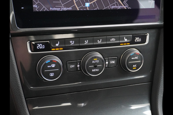 Volkswagen e-Golf AUT SOH=92% Adaptieve Cruise Warmtepomp App-Connect Apple Carplay Android Auto Climatronic Stoelverwarming DAB+ Led Virtual Cockpit Winterpakket  Licht/Regensensor Pdc App-Connect Lmv 17" E-DITION 136PK 290NM Koppel slechts 44.000km
