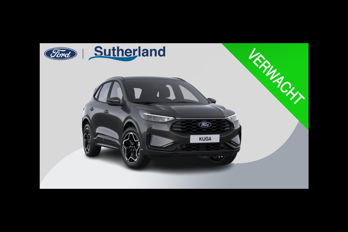 Ford Kuga 2.5 PHEV ST-Line 243 pk | Driver Assistance Pack | Wegklapbare trekhaak | 2.100 kg trekgewicht! | Winterpakket | 19 inch Licht metalen Velgen