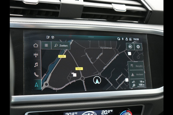 Audi Q3 45 TFSI eS Line Plug In Hybrid 245pk Dealer O.H PHEV | Adaptive Cruise | 360 Camera | Alcantara Sportstoelen Memory & Verwarmd | Navigatie | DAB | 20"L.M |