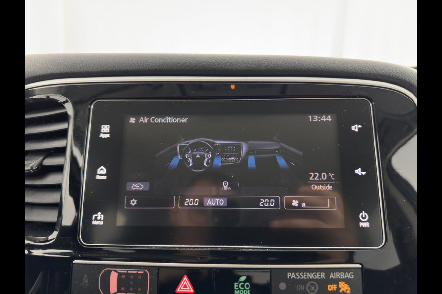 Mitsubishi Outlander 2.4 PHEV Pure (INCL.BTW) *CARPLAY | 1/2LEATHER | KEYLESS | CAMERA | SHIFT-PADDLES | ECC | PDC | CRUISE | 17''ALU | TOWBAR*