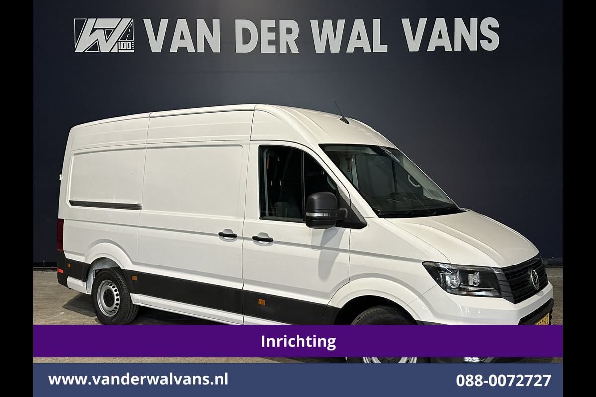 Volkswagen Crafter 2.0 TDI 177pk 3500kg Trekhaak Achterwiel aandrijving L3H3 L2H2 Inrichting Euro6 Airco | Camera | Navigatie | Apple Carplay Android Auto, Cruiscontrol, Chauffeursstoel, Verwarmde Voorruit, Parkeersensoren Volkswagen Crafter 2.0 TDI 177pk 3500kg Trekhaak Achterwiel aandrijving L3H3 L2H2 Inrichting Euro6 Airco | Camera | Navigatie | Apple Carplay Android Auto, Cruiscontrol, Chauffeursstoel, Verwarmde Voorruit, Parkeersensoren