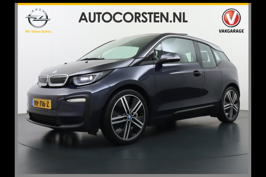 BMW i3 S iPerformance 94Ah 33kWh Schuifkanteldak Navi Ecc Cruise Control Camera Pdc DAB Stoelverwarming Warmtepomp Lmv 20" Led Comfort pack advance Origineel Nederlandse Auto
