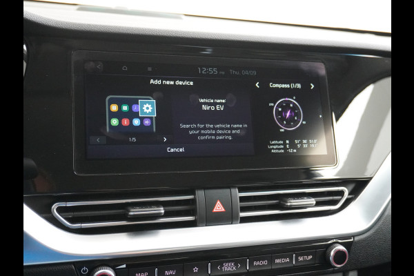 Kia e-Niro DynamicLine 64kWh Warmtepomp Apple Carplay Android Auto Navi Ecc Adap.Cruise Camera Pdc DAB Stoel+Stuurverwarming Lane Assist Kia Connect Dealeronderhouden Origineel Nederlandse Auto