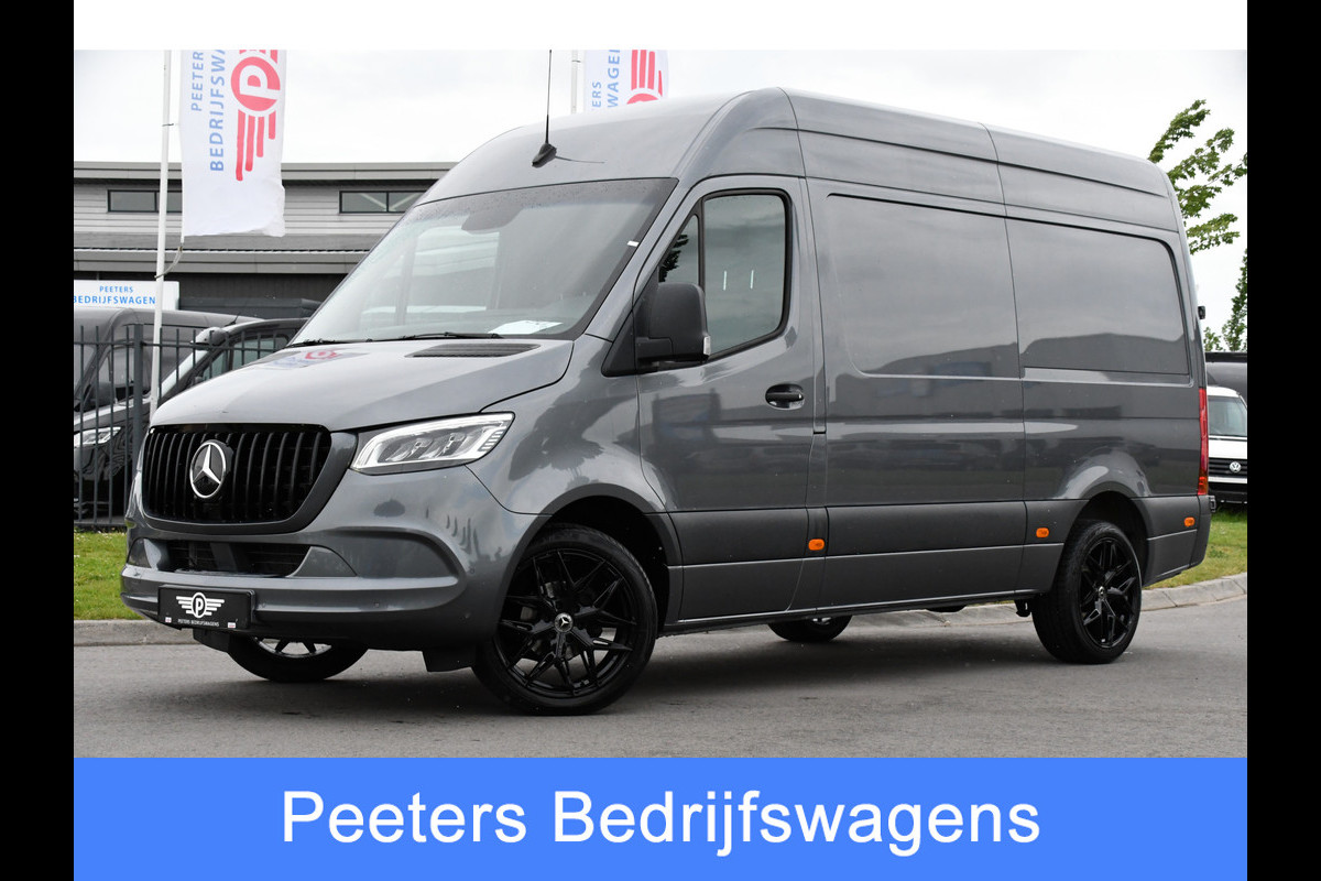 Mercedes-Benz Sprinter 317 1.9 CDI L2H2 RWD AMG Edition Camera, Cruise, LED, 3500kg Trekgewicht, Carplay, NAVI, LED, 170PK, Automaat, Sensoren, Stoelverwarming, Uniek!