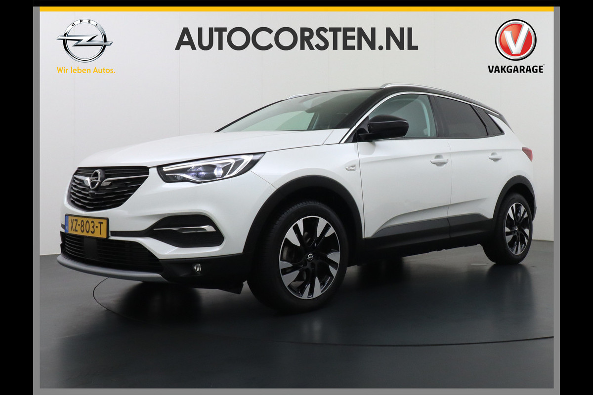 Opel Grandland X T131PK Automaat Apple Carplay Android Auto Trekhaak AGR-Comfort Stoelen Denon® Premium Audio Navi Ecc 360°Camera Stoel+Stuur+Ban Keyless DAB Elek.Achterklep Lmv 18" Led 1e Eigenaar Dealeronderhouden