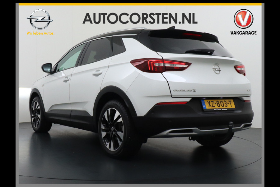 Opel Grandland X T131PK Automaat Apple Carplay Android Auto Trekhaak AGR-Comfort Stoelen Denon® Premium Audio Navi Ecc 360°Camera Stoel+Stuur+Ban Keyless DAB Elek.Achterklep Lmv 18" Led 1e Eigenaar Dealeronderhouden