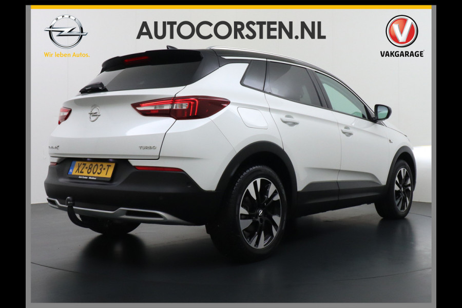 Opel Grandland X T131PK Automaat Apple Carplay Android Auto Trekhaak AGR-Comfort Stoelen Denon® Premium Audio Navi Ecc 360°Camera Stoel+Stuur+Ban Keyless DAB Elek.Achterklep Lmv 18" Led 1e Eigenaar Dealeronderhouden