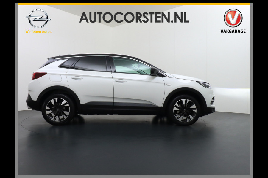 Opel Grandland X T131PK Automaat Apple Carplay Android Auto Trekhaak AGR-Comfort Stoelen Denon® Premium Audio Navi Ecc 360°Camera Stoel+Stuur+Ban Keyless DAB Elek.Achterklep Lmv 18" Led 1e Eigenaar Dealeronderhouden