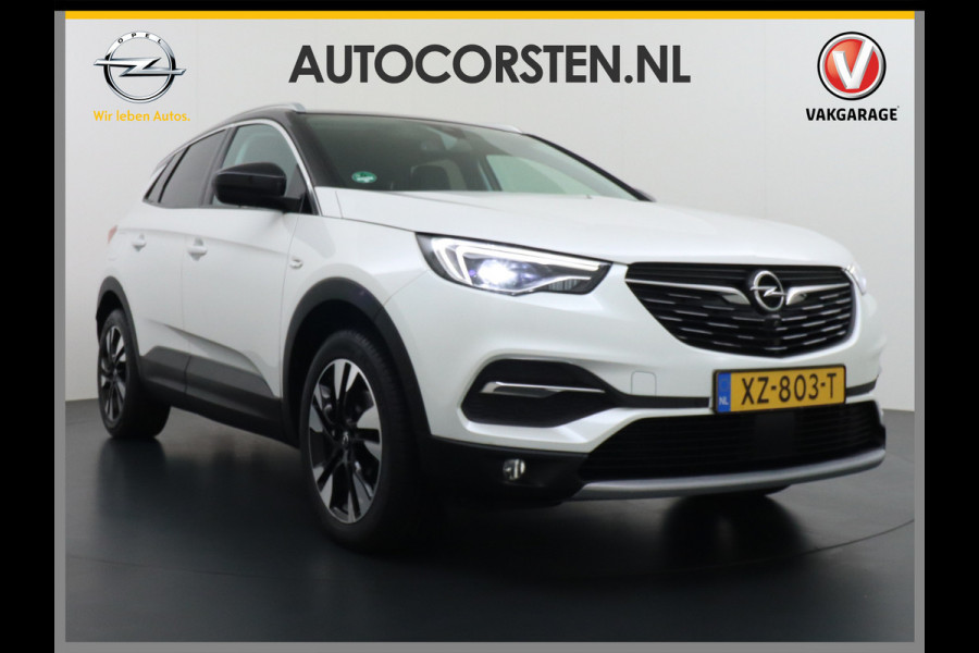 Opel Grandland X T131PK Automaat Apple Carplay Android Auto Trekhaak AGR-Comfort Stoelen Denon® Premium Audio Navi Ecc 360°Camera Stoel+Stuur+Ban Keyless DAB Elek.Achterklep Lmv 18" Led 1e Eigenaar Dealeronderhouden