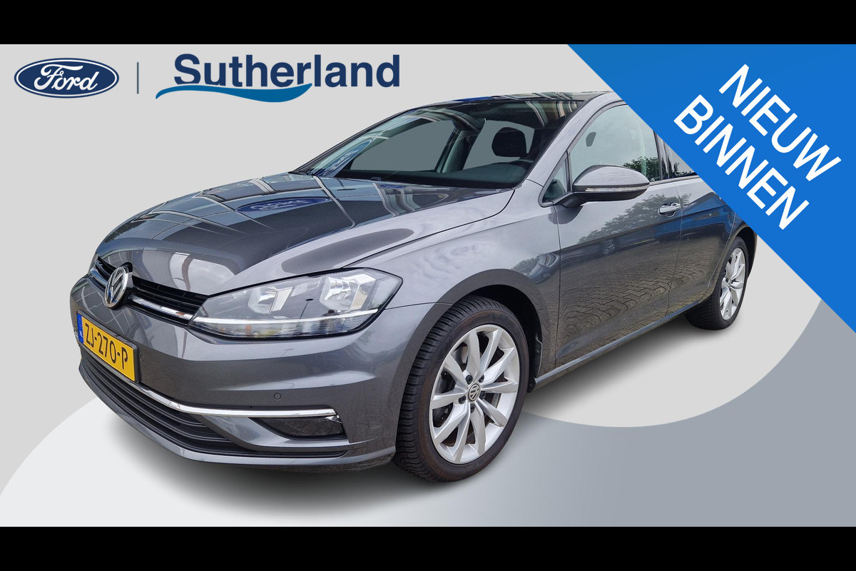 Volkswagen Golf 1.5 TSI Highline | 150PK | Elektr.glazen pano.dak | Virtual Cockpit | ergoActive stoelpakket | Trekhaak | Adaptive Cruise | Camera| LMV