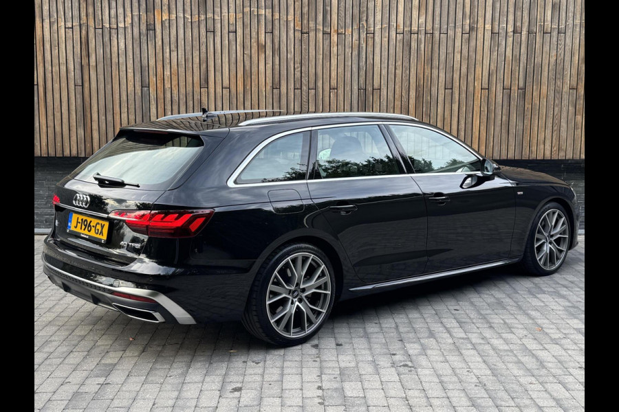 Audi A4 Avant 40 TFSI S-line Automaat | Volleer | Adaptieve cruise control | Lane assist | Afgevlakt sportstuur | Grootlichtassistent |