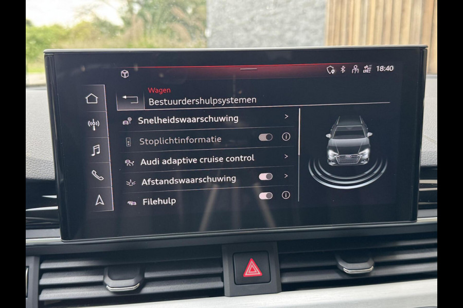 Audi A4 Avant 40 TFSI S-line Automaat | Volleer | Adaptieve cruise control | Lane assist | Afgevlakt sportstuur | Grootlichtassistent |
