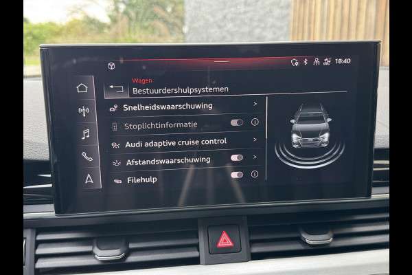 Audi A4 Avant 40 TFSI S-line Automaat | Volleer | Adaptieve cruise control | Lane assist | Afgevlakt sportstuur | Grootlichtassistent |