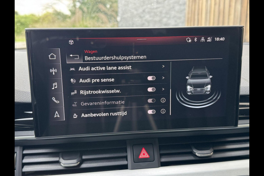 Audi A4 Avant 40 TFSI S-line Automaat | Volleer | Adaptieve cruise control | Lane assist | Afgevlakt sportstuur | Grootlichtassistent |