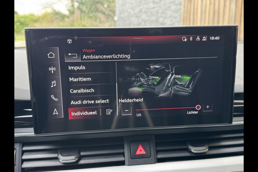 Audi A4 Avant 40 TFSI S-line Automaat | Volleer | Adaptieve cruise control | Lane assist | Afgevlakt sportstuur | Grootlichtassistent |