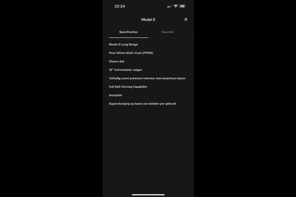 Tesla Model S Long Range VAN: 47.900,- VOOR 39.877,- UW HERFSTVOORDEEL: 8.023,- EURO FULL SELF DRIVE AUTOPILOT l STOEL + STUUR VERWARMING  | PANO |19INCH| LEDER | RIJKLAARPRIJS INCL. 12 MND. BOVAG GARANTIE