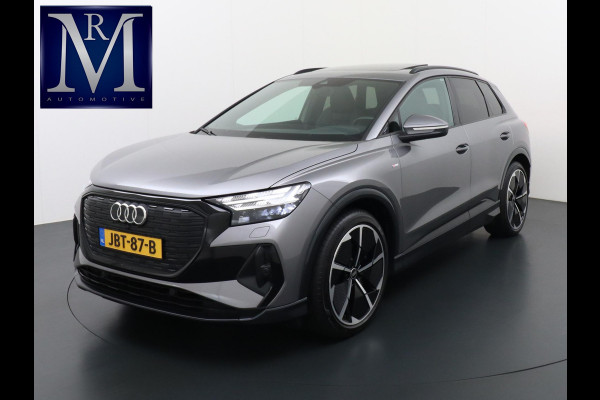 Audi Q4 e-tron 50 quattro S edition 77 kWh ELEKTRISCH PANORAMADAK | HEAD-UP DISPLAY | ADAPTIEVE CRUISE CONTROL | CAMERA | ELEKTRISCHE TREKHAAK | RIJKLAAR MET 12 MAANDEN BOVAG GARANTIE!