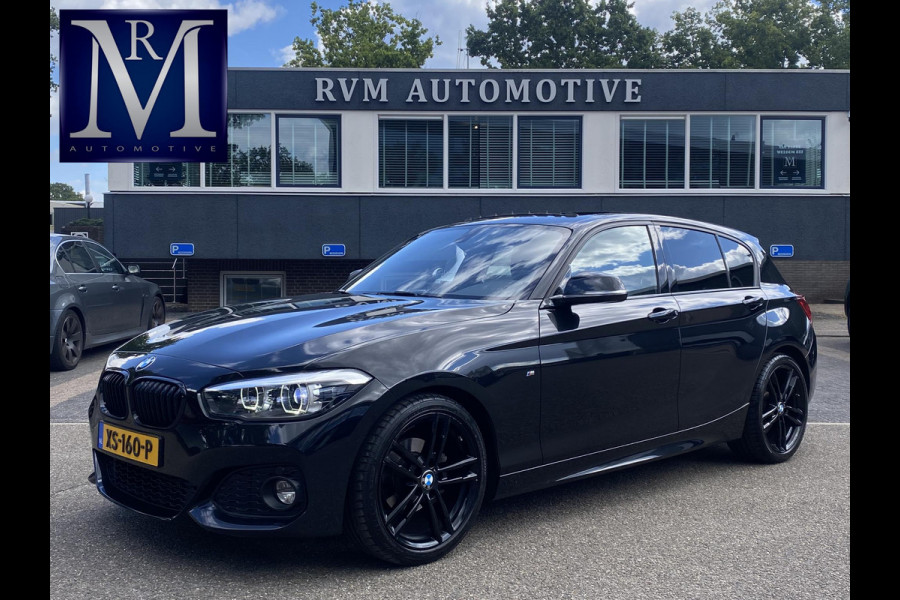 BMW 1-serie 118i Edition M Sport Shadow High Executive ORIGINEEL NEDERLANDSE AUTO MET NAP | VOLLEDIG LEDER + STOELVERWARMING| SCHUIFDAK | APPLE CARPLAY | XENON | RIJKLAAR MET 12 MAANDEN BOVAG GARANTIE!