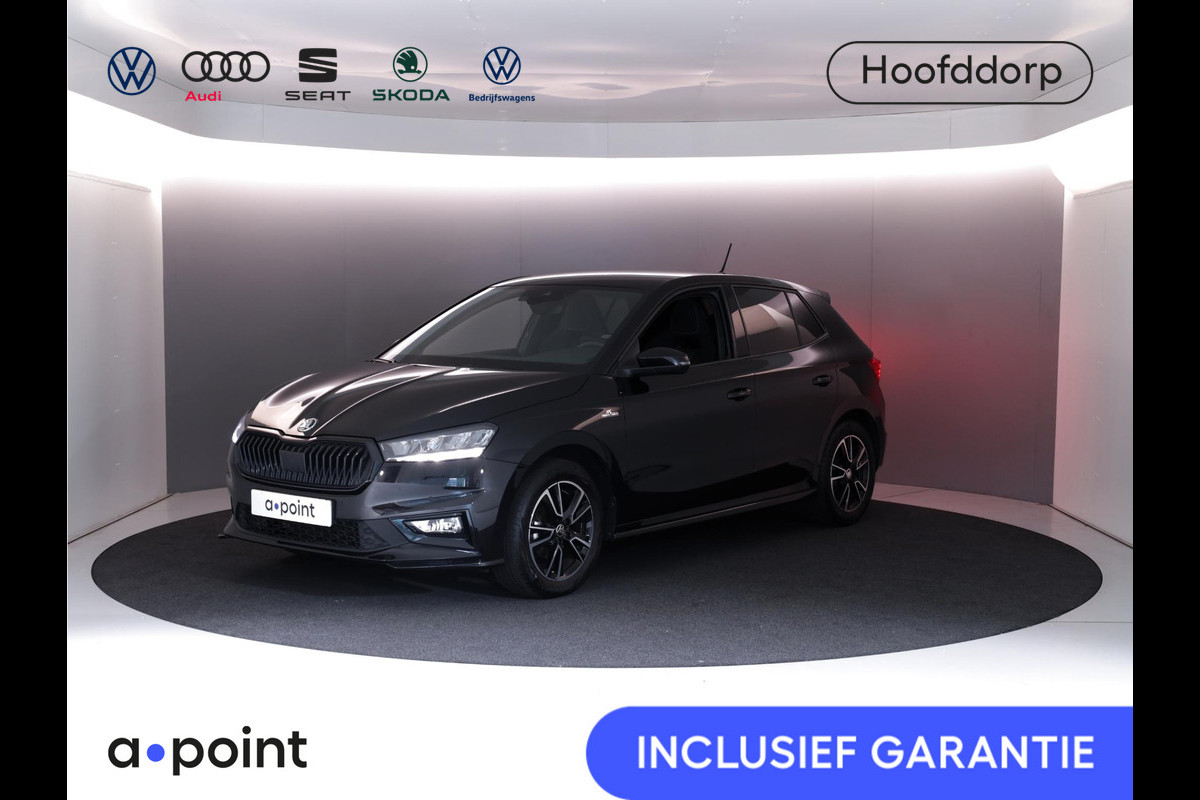 Škoda Fabia 1.0 TSI Monte Carlo 95 pk | Verlengde garantie | Navigatie via App | Parkeersensoren | Achteruitrijcamera | Apple Carplay/Android Auto | Stoelverwarming |