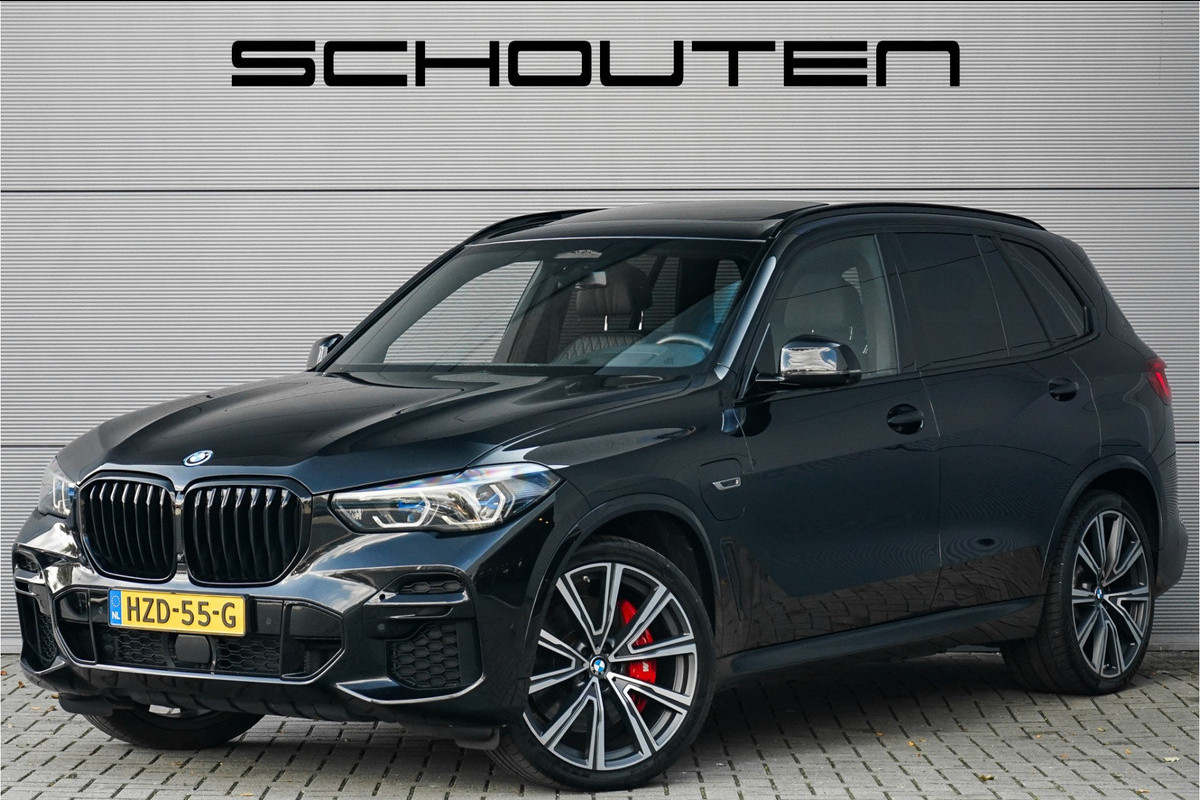 BMW X5 xDrive45e High Ex M-Sport Pano Laser Luchtvering 360° Camera