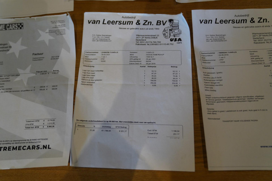 Dodge Ram 1500SLT | Sport | AUTOMAAT DEFECT > Lees omschrijving | Camera | Trekhaak