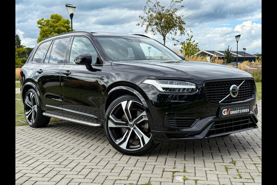 Volvo XC90 2.0 T8 Recharge AWD R-Design Luchtvering|Panorama|Trekhaak|360 Camera|Massage|HUD|22''