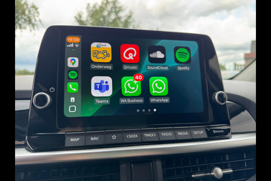 Kia Picanto 1.0 DPI ExecutiveLine NIEUWSTE MODEL / AUTOMAAT/ CAMERA / PDC / NAVIGATIE / LED / CARPLAY / STUUR EN STOELVERW. / LMV