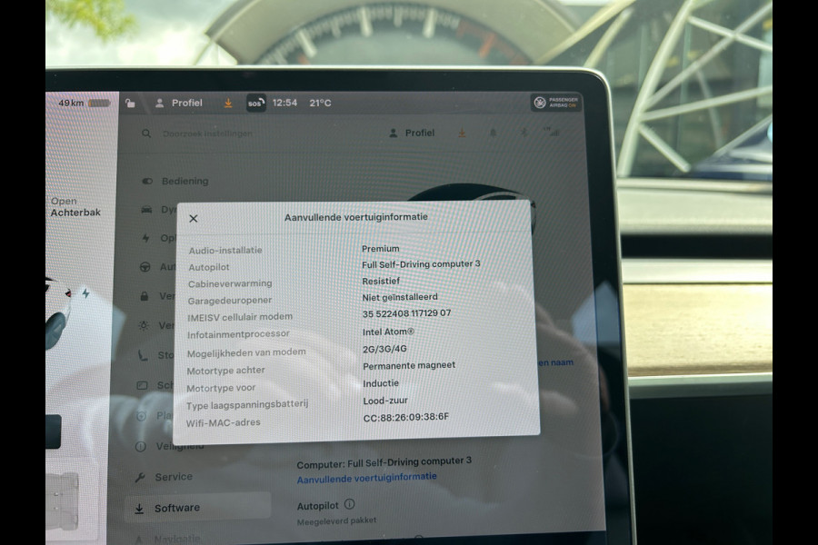 Tesla Model 3 Long Range AWD 75 kWh 87% SOH Trekhaak (fiets) Rijklaarprijs!