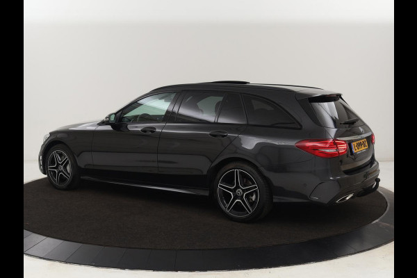 Mercedes-Benz C-Klasse Estate 300 e Business Solution AMG Limited | Panoramadak | Trekhaak | Cruise Control | 360 Camera | Stoelverwarming | Carplay | Sfeerverlichting | PHEV | Elektrische Achterklep