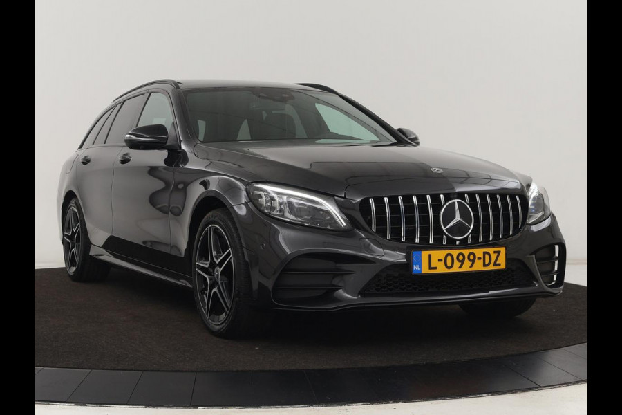 Mercedes-Benz C-Klasse Estate 300 e Business Solution AMG Limited | Panoramadak | Trekhaak | Cruise Control | 360 Camera | Stoelverwarming | Carplay | Sfeerverlichting | PHEV | Elektrische Achterklep