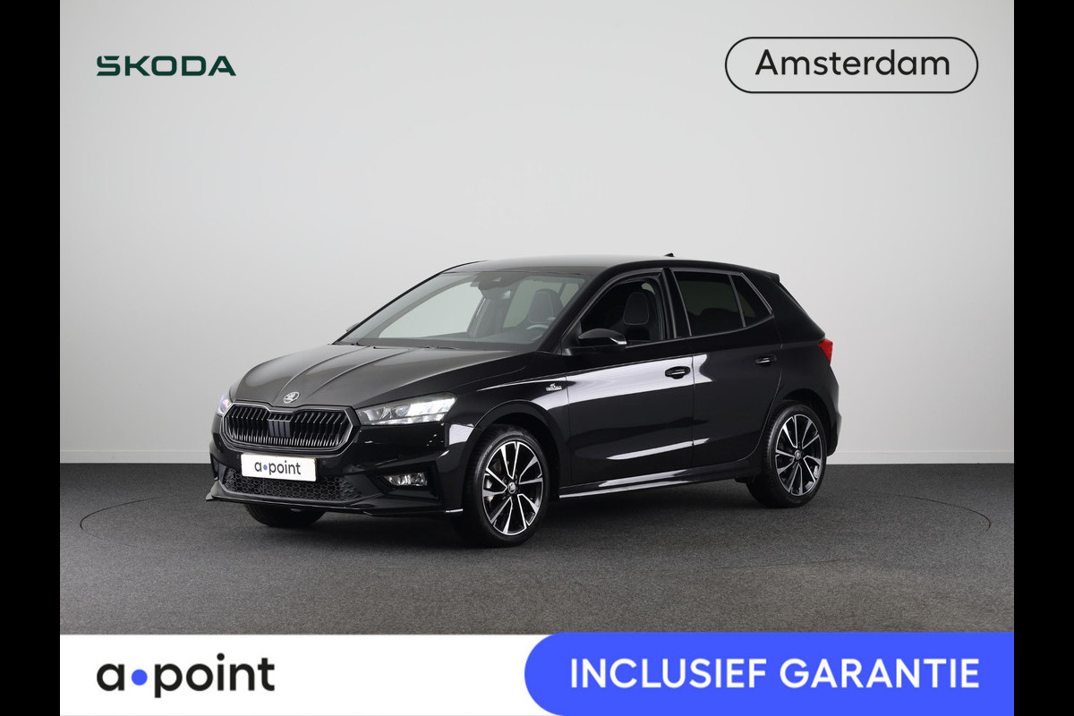 Škoda Fabia 1.0 TSI Monte Carlo 115 pk Automaat (DSG) | Verlengde garantie | Navigatie via App | Parkeersensoren | Achteruitrijcamera | Adaptieve cruise control | Stoelverwarming | Škoda Fabia 1.0 TSI Monte Carlo 115 pk Automaat (DSG) | Verlengde garantie | Navigatie via App | Parkeersensoren | Achteruitrijcamera | Adaptieve cruise control | Stoelverwarming |