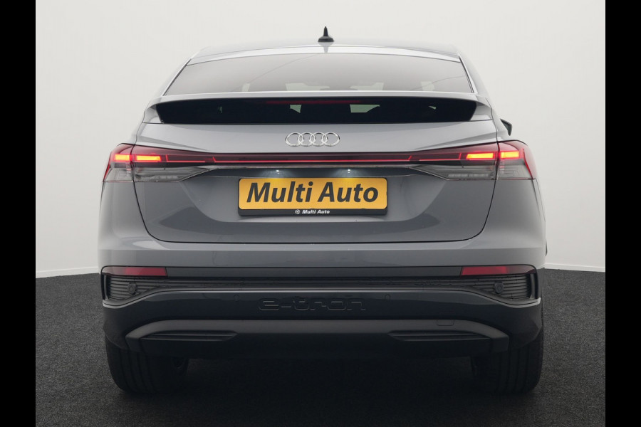 Audi Q4 e-tron Sportback 35 2 x S Line 170pk Dealer O.H INCL BTW | Lederen Sportstoelen | 20"L.M | Apple Carplay | Black Optic | Sfeerverlichting | Virtual |