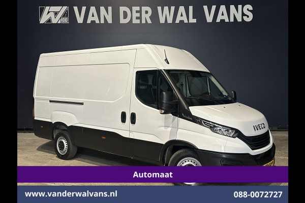 Iveco Daily 35S14V 136pk Automaat 3500kg Trekhaak L2H2 Euro6 Airco | Navigatie | LED | Cruisecontrol Chauffeursstoel, Camera | Bijrijdersbank