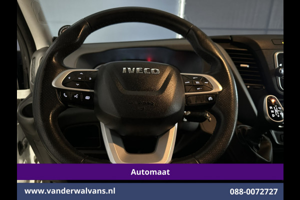 Iveco Daily 35S14V 136pk Automaat 3500kg Trekhaak L2H2 Euro6 Airco | Navigatie | LED | Cruisecontrol Chauffeursstoel, Camera | Bijrijdersbank