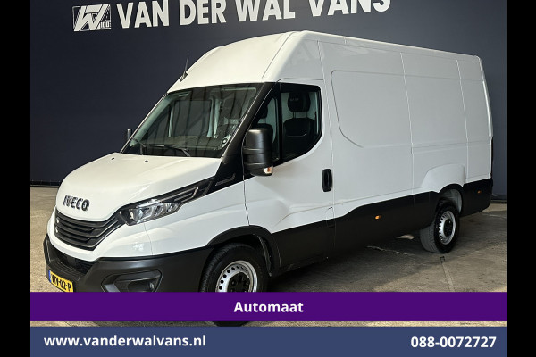 Iveco Daily 35S14V 136pk Automaat 3500kg Trekhaak L2H2 Euro6 Airco | Navigatie | LED | Cruisecontrol Chauffeursstoel, Camera | Bijrijdersbank