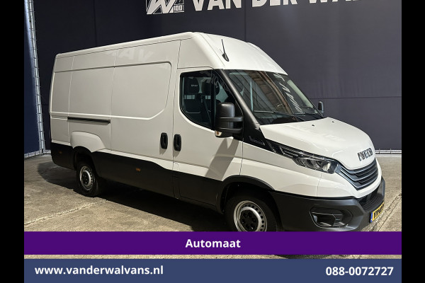 Iveco Daily 35S14V 136pk Automaat 3500kg Trekhaak L2H2 Euro6 Airco | Navigatie | LED | Cruisecontrol Chauffeursstoel, Camera | Bijrijdersbank
