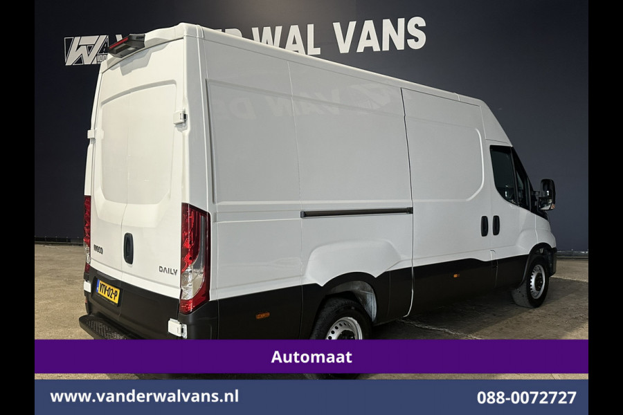 Iveco Daily 35S14V 136pk Automaat 3500kg Trekhaak L2H2 Euro6 Airco | Navigatie | LED | Cruisecontrol Chauffeursstoel, Camera | Bijrijdersbank
